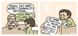 Journalists Comic