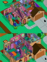 simpsons house