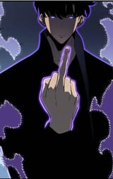 Sung Jin Woo middle finger