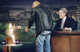 Bob Goldthwait chair fire