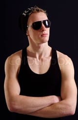 cool guy about to say something cool