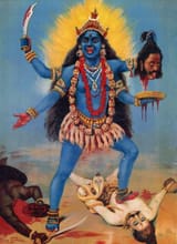 Goddess Kali by Raja Ravi Varma