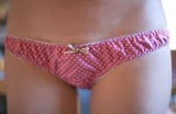 pink polka panties