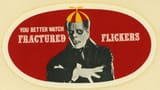 Fractured Flickers Sticker 1