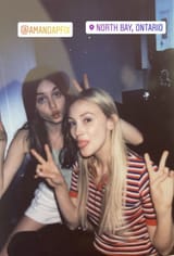 Amanda Fix Sarah Gadon Duck Face