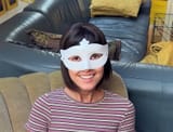 masked lady