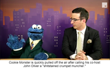 Sesame Street Cookie Monster vs. John Oliver