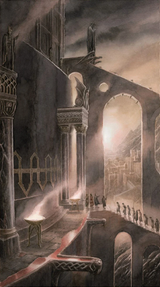 The Temple of Sauron, Alan Lee