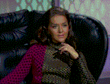 Joanne Linville as the Romulan_Commander,_2268