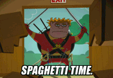 spaghetti time coach mcguirk