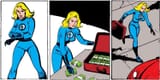 Invisible Woman Triptych 01