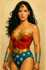 adria arjona as wonder woman