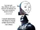 Ben Affleck wont direct