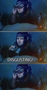 disgusting shadowheart meme