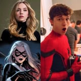 Black Cat Sydney Sweeney Spider-Man Tom Holland