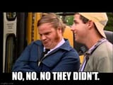 no they didnt