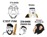 its over 3