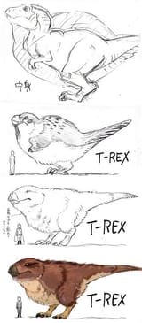 fluffy t-rex