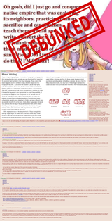 anime conquistador debunk