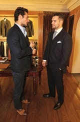 David Gandy and Henry Cavill
