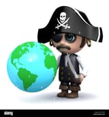 3d-render-of-a-pirate-with-a-globe-of-the-earth-E9TEA2