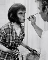 Kim Hunter in makeup