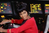 Pam from the office only black and in space