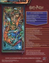 Harry Potter pinball flyer