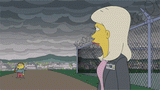 Depressed-Woman-Takes-Happy-Pills-On-The-Simpsons