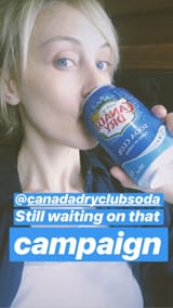 Sarah Gadon Eyes Canada Dry