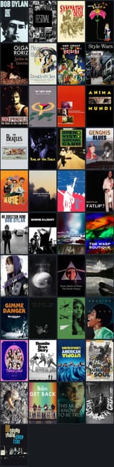 music documentaries