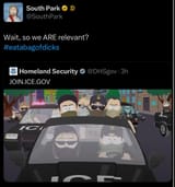 telling homeland security to eat a bag of dicks