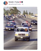 Donald Trump sparks backlash after posting a meme showing himself and JD Vance chasing Barack Obama in OJ Simpson&#039;s infamous white Bronco