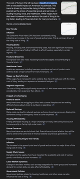 cost of living trend america - Google Search