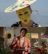 Pierrot le Fou (1965) with Pulp Fiction (1994)
