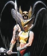 Hawkman_and_Hawkgirl_JSA_cover_by_Alex_Ross