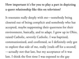 Isabela Merced on Complicit Heterosexuality
