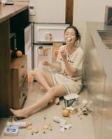 Han Sun-hwa stoned in my kitchen