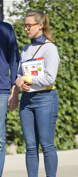 Sarah Gadon Candid Jeans 13