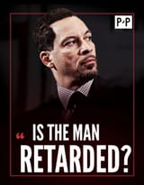 Is the Man Retarded