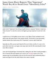 James Gunn Blasts Reports That ‘Superman’ Needs $650M to Break Even “Absolutely False” — World of Reel