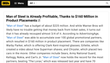 Screenshot 2025-07-28 at 14-57-38 Man of Steel is Already Profitable Thanks to $160 Million in Product Placements - IMDb