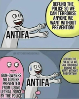 Antifa and Defunding the Police Reality