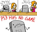 ps3 has no game