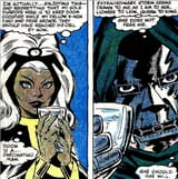 Storm loves Doom Marvel