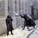 Unknown_Artist_-_Attack_directed_against_Tsar_Alexander_II_(1818_-_1881)_in_St_Petersburg_in_1879_-_(MeisterDrucke-1003392)
