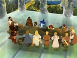 rotoscoped council of elrond