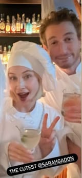 Sarah Gadon Husband Chef Costume