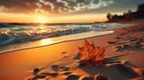 autumn-leaf-sand-beautiful-cloudscape-sea_834769-1184