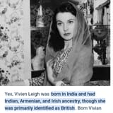 Vivien Leigh Indian